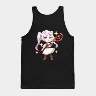 Frieren - Frieren Chibi Tank Top